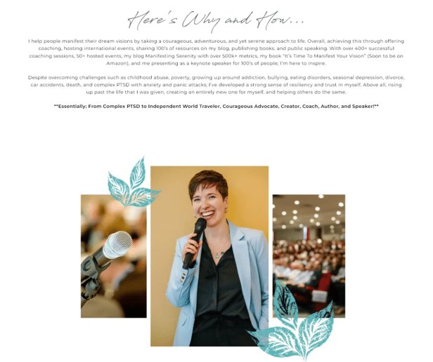 Gallery photo 3 of Serenity Lesley: Empowerment, Inspiration, and Lasting Impact