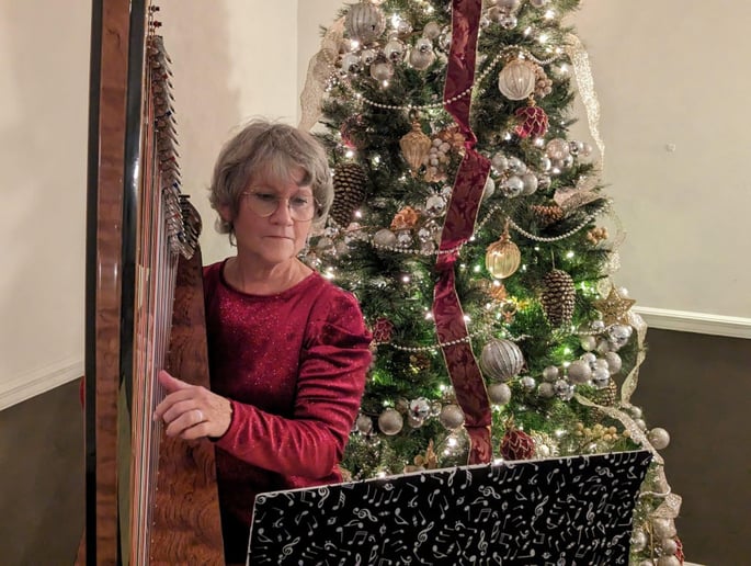 Gallery photo 10 of Kim Adamson, harpist