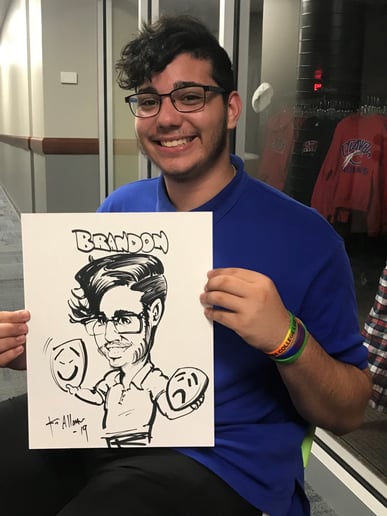 Gallery photo 2 of Kim Allman Caricatures