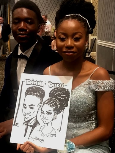 Gallery photo 8 of Kim Allman Caricatures