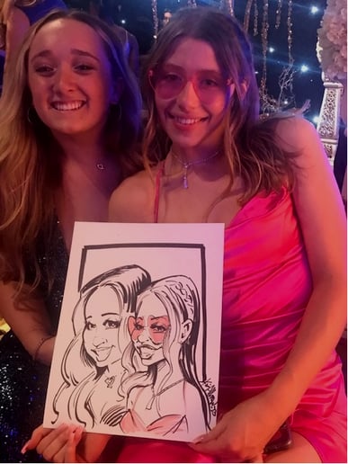 Gallery photo 10 of Kim Allman Caricatures