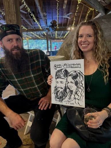 Gallery photo 6 of Kim Allman Caricatures
