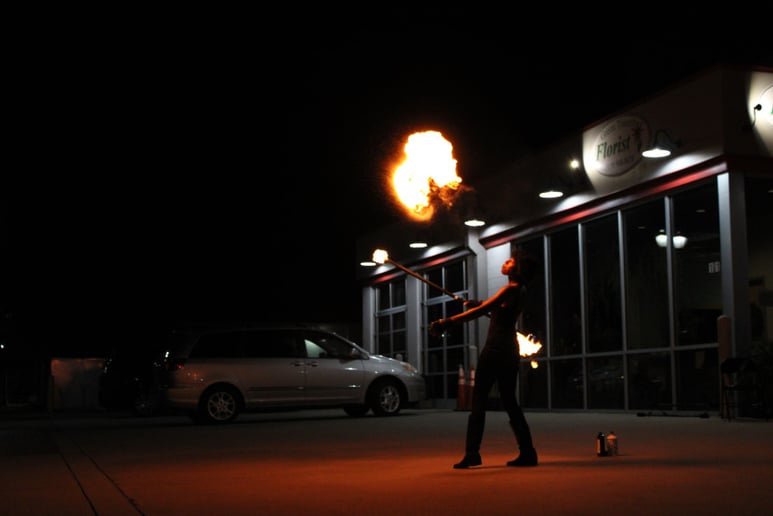 Gallery photo 3 of Kinetic Entertainment - Fire Performer