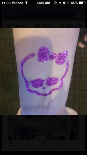 Gallery photo 1 of Kisses N Hugs Face Painting And Glitter Tattoos