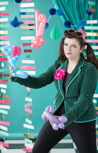 Gallery photo 6 of Balloon Lady Clown