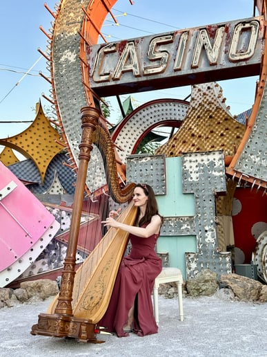 Gallery photo 6 of Modern Fairytale Wedding Harpist