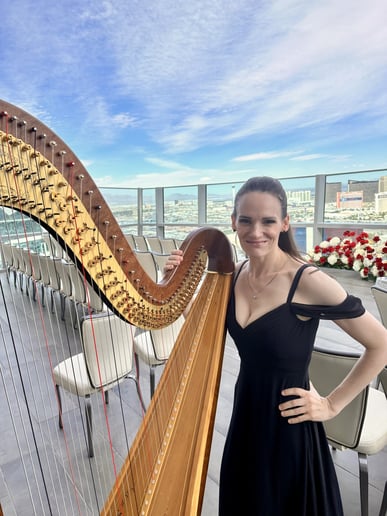 Gallery photo 9 of Modern Fairytale Wedding Harpist