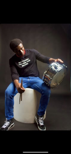 Gallery photo 3 of Kwame on Drums