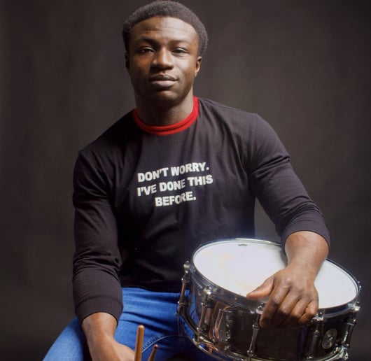 Gallery photo 4 of Kwame on Drums