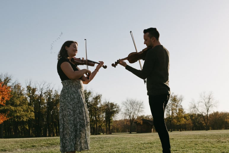 Gallery photo 3 of Kyle Burghout, award-winning fiddler