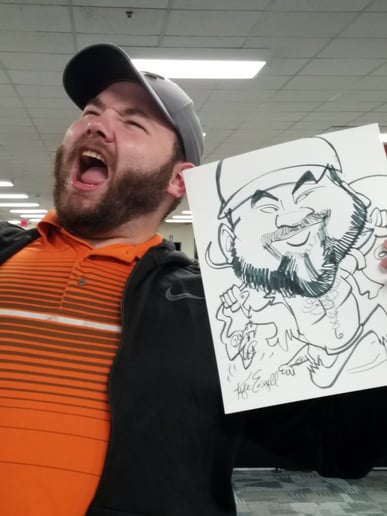 Gallery photo 4 of Kyle Edgell Caricatures