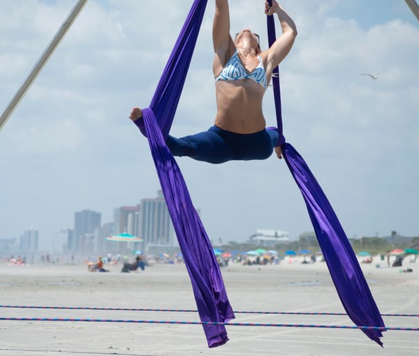 Gallery photo 3 of Kylie - silks artist