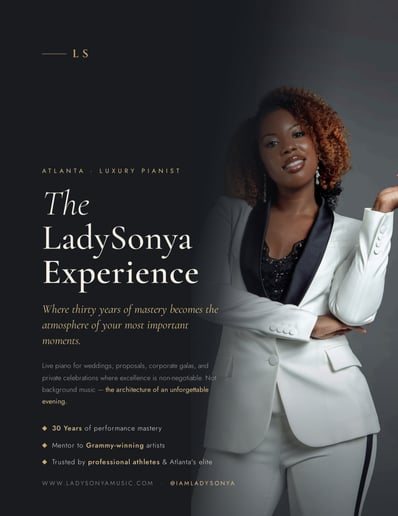 Gallery photo 7 of The LadySonya Experience – Luxury Pianist & Performer
