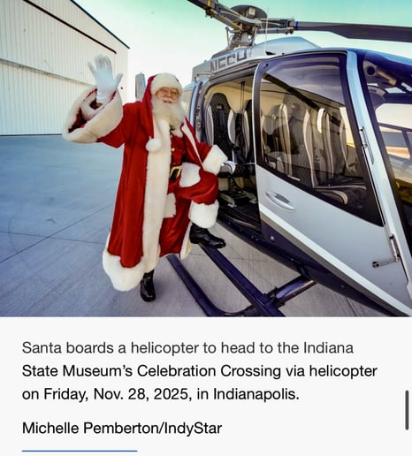 Gallery photo 2 of Lafayette Indiana Santa and Mrs. Merry Claus