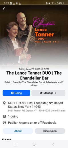 Gallery photo 21 of Lance Tanner Duo