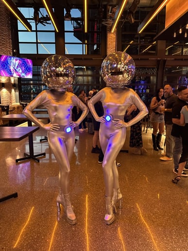 Gallery photo 11 of Las Vegas Disco Ball Dancers