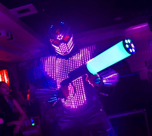 Gallery photo 2 of LED Robots CO2