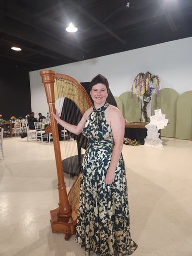 Gallery photo 3 of Lauren Ulrich - Harpist