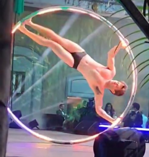 Gallery photo 6 of LED Cyr Wheel Performance