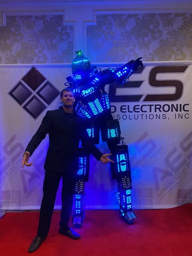 Gallery photo 2 of LED Party Robot