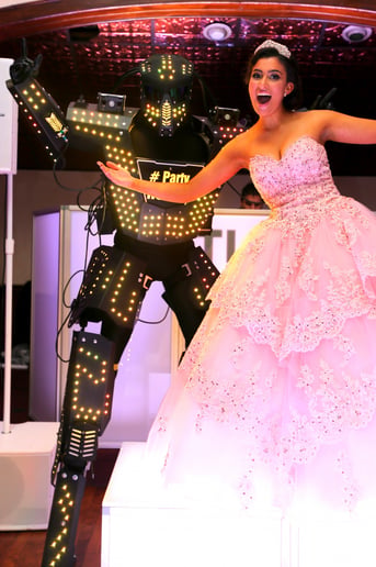 Gallery photo 10 of Led Party Robot