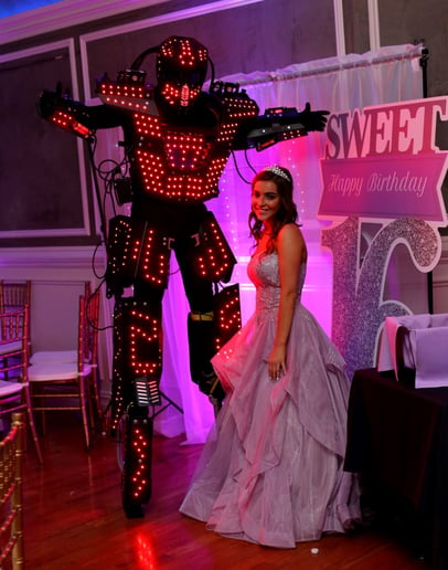 Gallery photo 21 of Led Party Robot