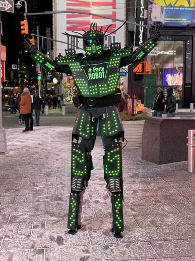 Gallery photo 22 of Led Party Robot