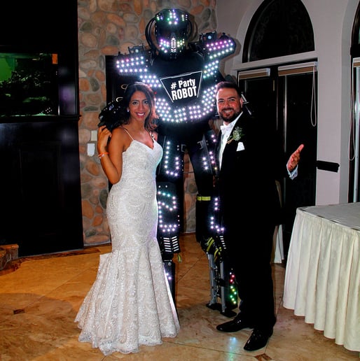 Gallery photo 1 of Led Party Robot