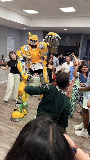 Gallery photo 2 of Led Party Robots Show