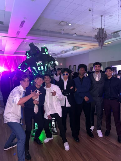 Gallery photo 1 of  LED Party Robot