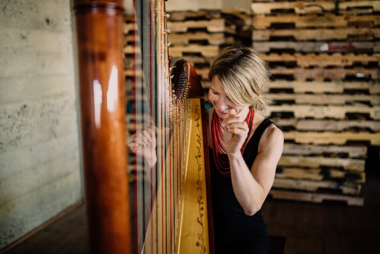 Gallery photo 2 of Leigh Brown - Harpist