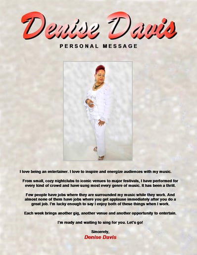 Gallery photo 1 of Denise Davis and the Motor City Sensations