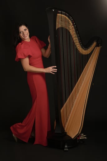 Gallery photo 2 of Lethicia Caravello the Harpist