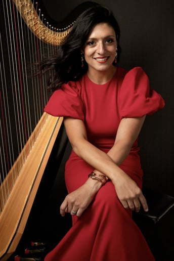 Gallery photo 3 of Lethicia Caravello the Harpist