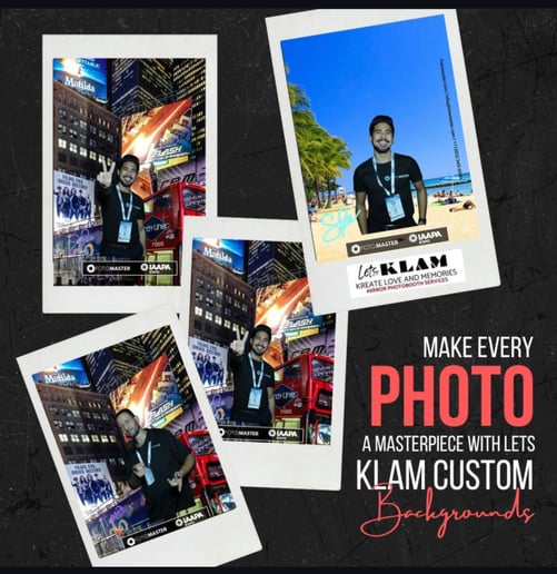 Gallery photo 2 of Lets KLAM Mirror Photo Booth