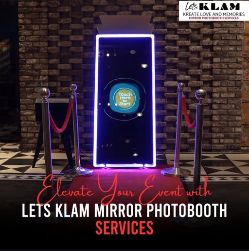 Gallery photo 1 of Lets KLAM Mirror Photo Booth