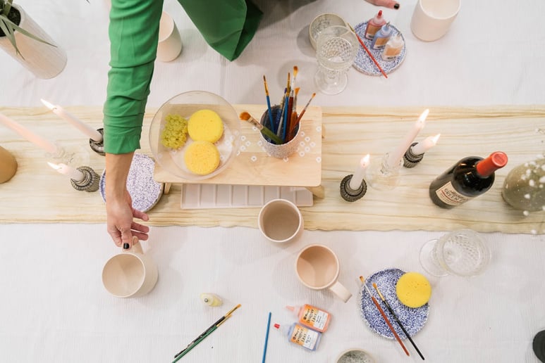 Gallery photo 3 of LGF Pottery Painting Party