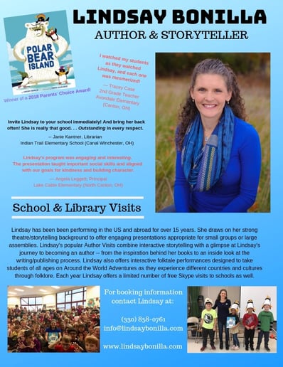 Gallery photo 6 of Lindsay Bonilla: Author & Storyteller