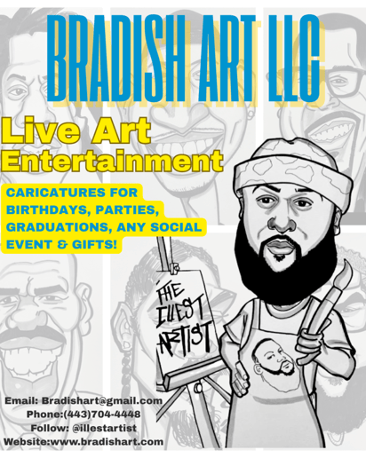 Gallery photo 1 of Bradish Art Live Caricatures