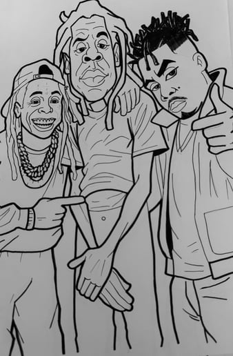 Gallery photo 3 of Bradish Art Live Caricatures