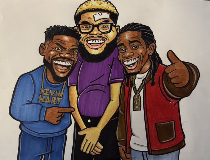 Gallery photo 8 of Bradish Art Live Caricatures