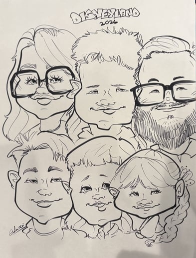Gallery photo 2 of Celinda - Live Caricature Artist