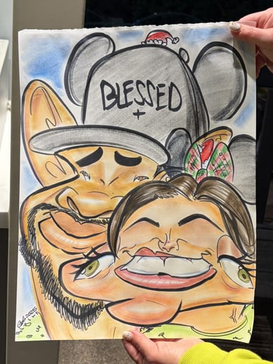 Gallery photo 5 of Celinda - Live Caricature Artist