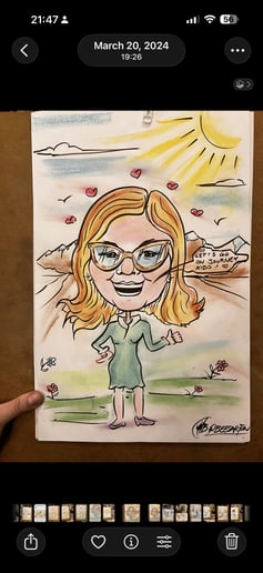 Gallery photo 6 of Yannick's Live Caricature Drawings