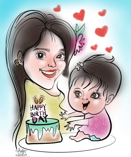 Gallery photo 1 of Live Caricatures with Nas