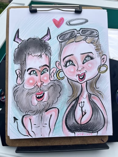 Gallery photo 6 of Live Caricatures with Nas