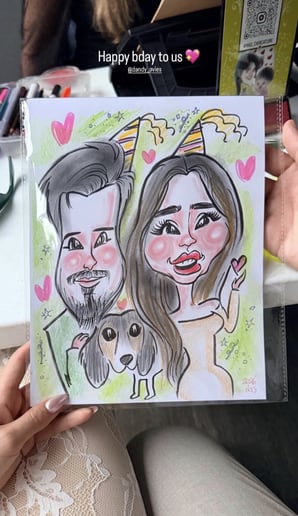 Gallery photo 17 of Live Caricatures with Nas