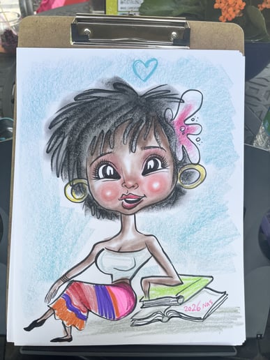 Gallery photo 5 of Live Caricatures with Nas