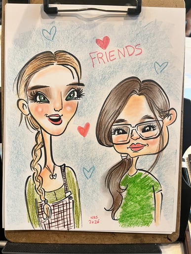 Gallery photo 2 of Live Caricatures with Nas