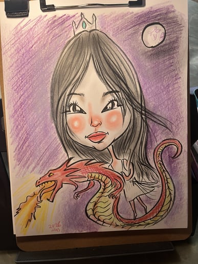 Gallery photo 12 of Live Caricatures with Nas